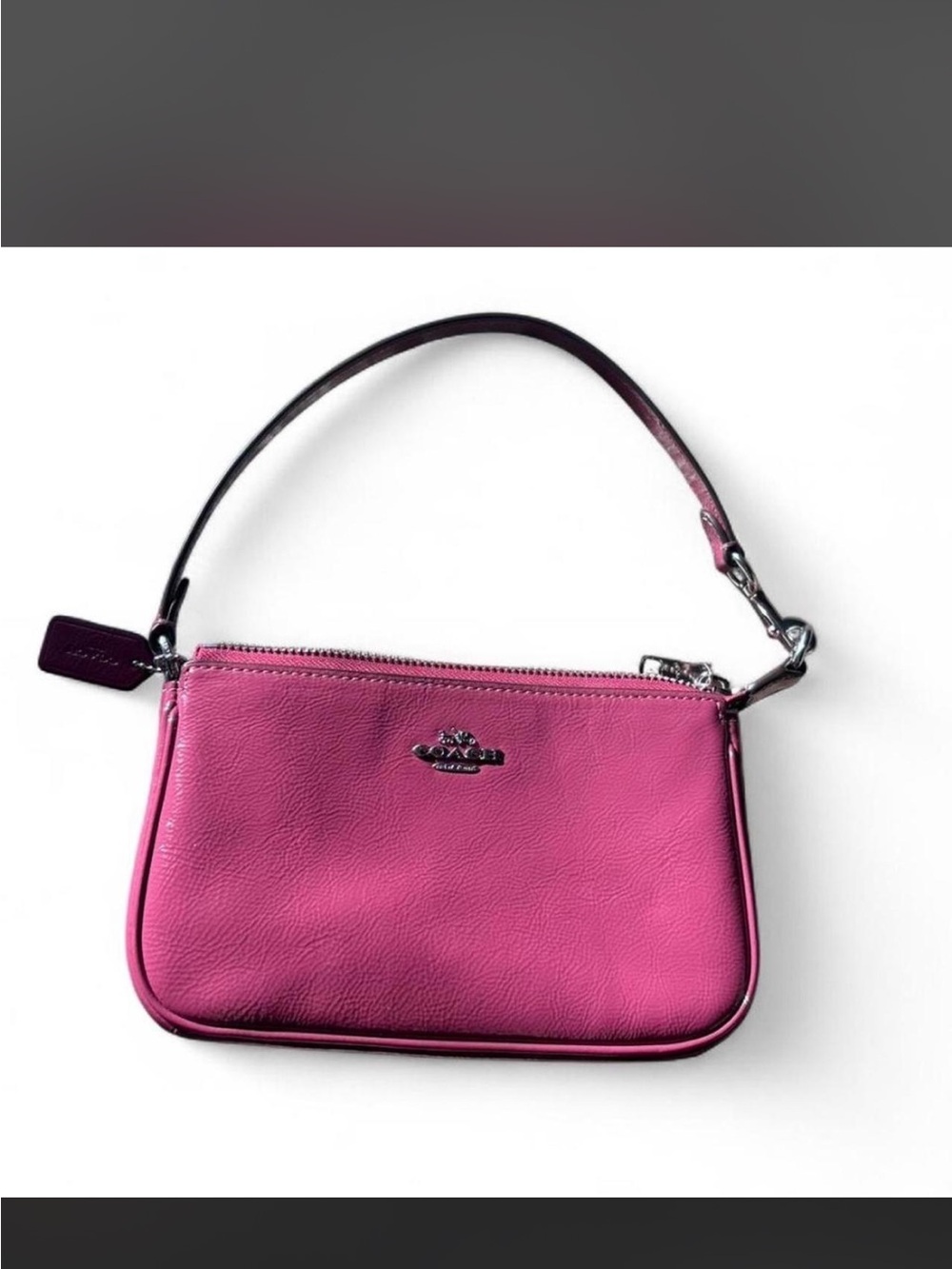 Coach Pink Leather Bag